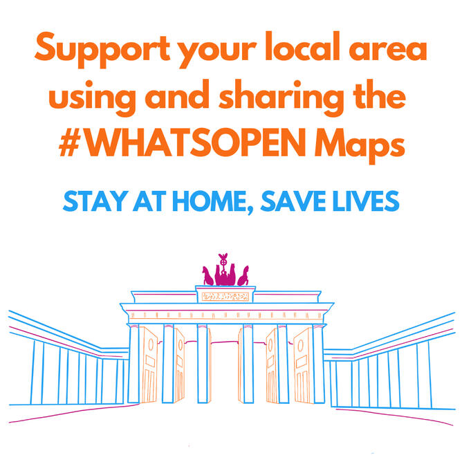 WHAT'S OPEN MAPS C-19 REACTION 2020-21 Coronaviruus Time AppyMaps Support Communities