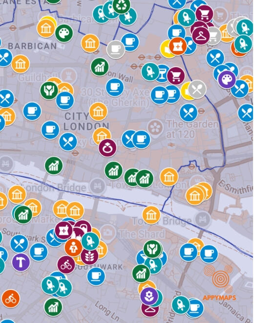 AppyMaps London Appymaps Social Impact Map