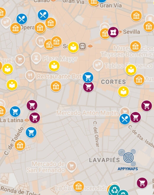 AppyMaps Madrid Social Impact Map by AppyMaps AppyMaps Madrid Social Impact Map by AppyMaps