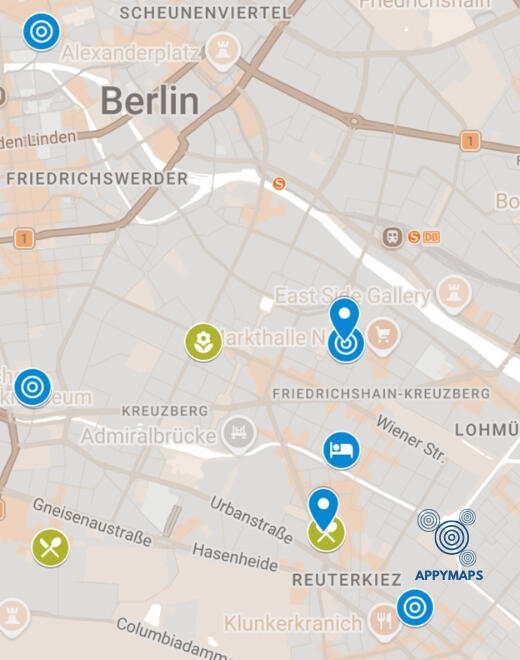 AppyMaps Berlin Social Impact Map by AppyMaps