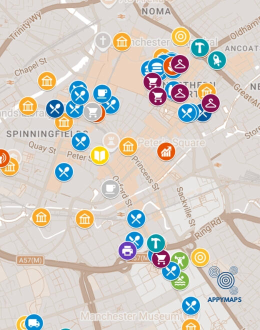AppyMaps Manchester Social Impact Map