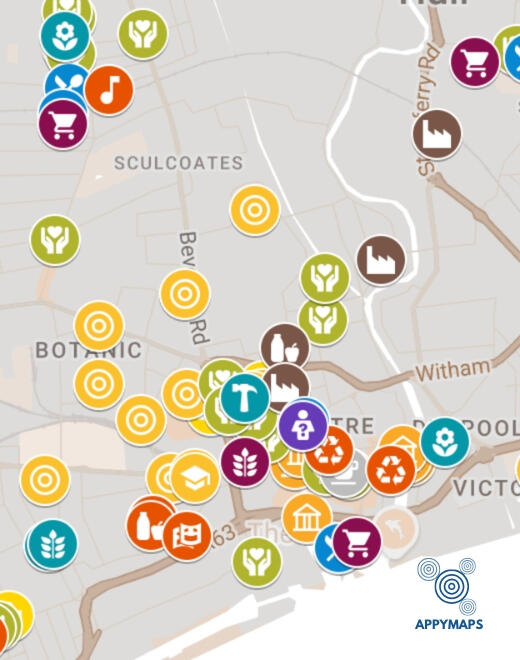AppyMaps Hull Social Impact Map by AppyMaps AppyMaps Hull Social Impact Map by AppyMaps